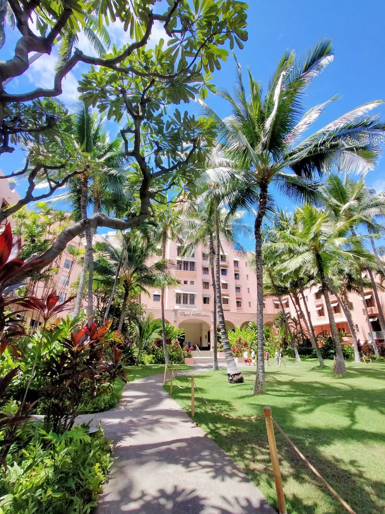 Royal Hawaiian Hotel Courtyard